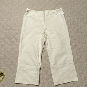 Loft White Pants Size 10